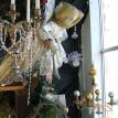 Christmas angel in the window